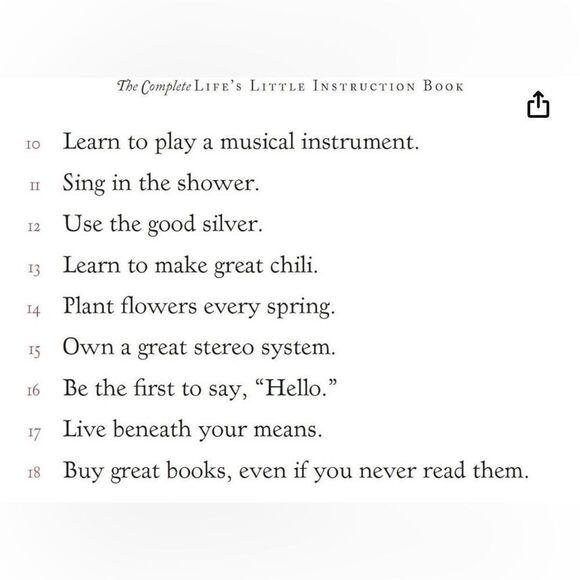 ❄️ NWT- Book “THE COMPLETE- LIFE’S LITTLE INSTRUCTION BOOK”- still sealed - Picture 4 of 5